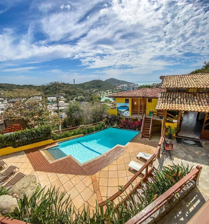Pousada Alto Do Mirante Da Prainha 阿拉亚尔-杜卡布 3*,  巴西