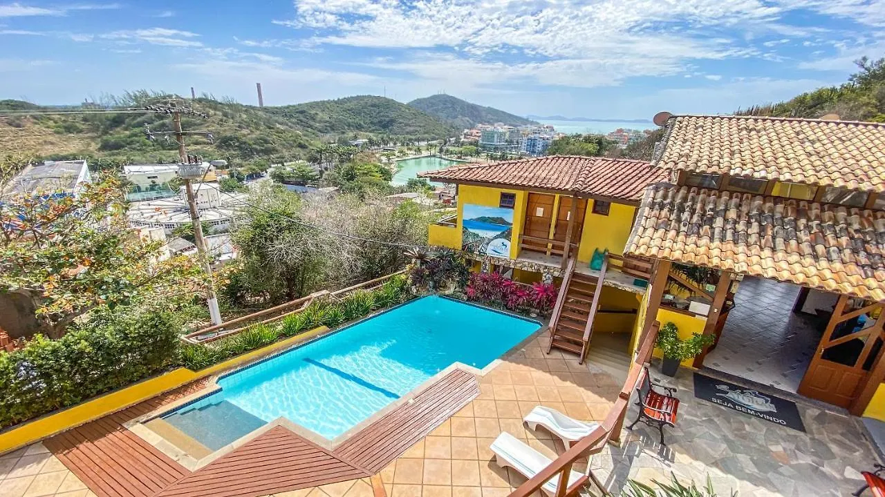 Pousada Alto Do Mirante Da Prainha 阿拉亚尔-杜卡布 3*,  巴西